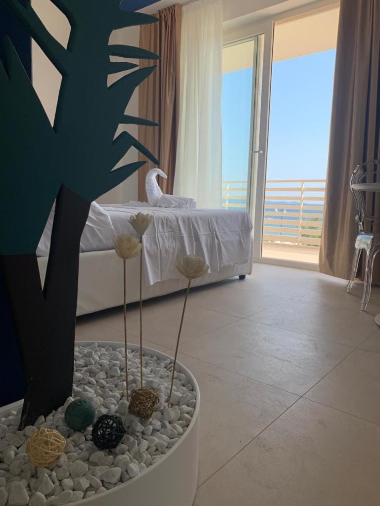 View (from property/room), Bedroom, Sea view