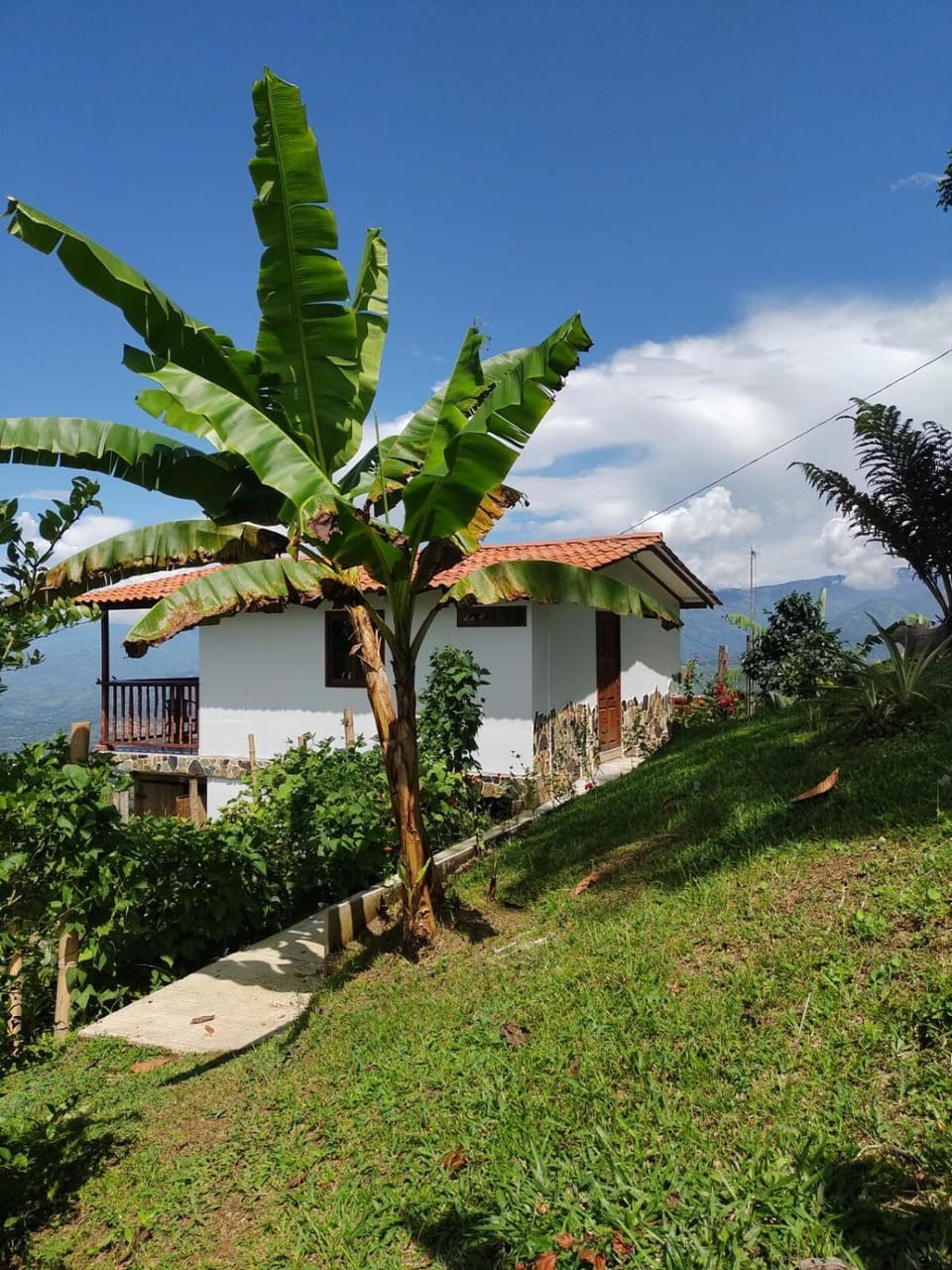 Country cabin with panoramic of the montains Támesis - cabaña refugio entre nubes Cabin in Caldas, Colombia