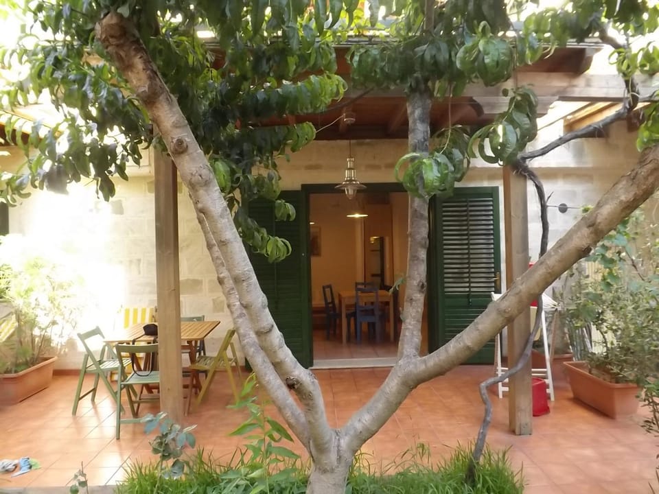 Property building, Garden