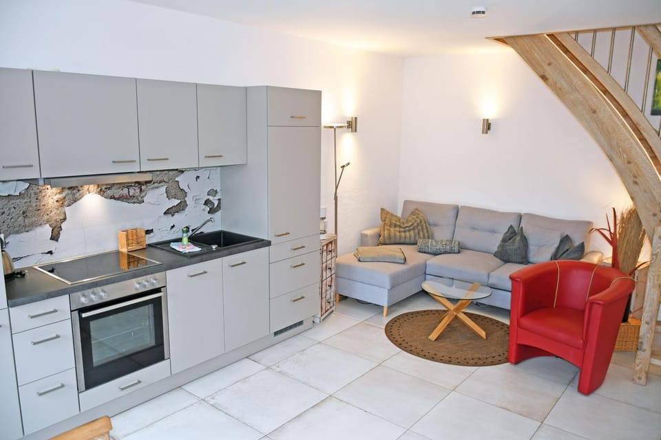 Kitchen or kitchenette, Living room, Seating area, Dining area, dishwasher, stove