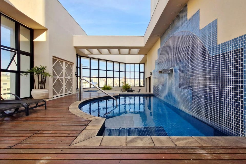 Pool view, Swimming pool, sunbed