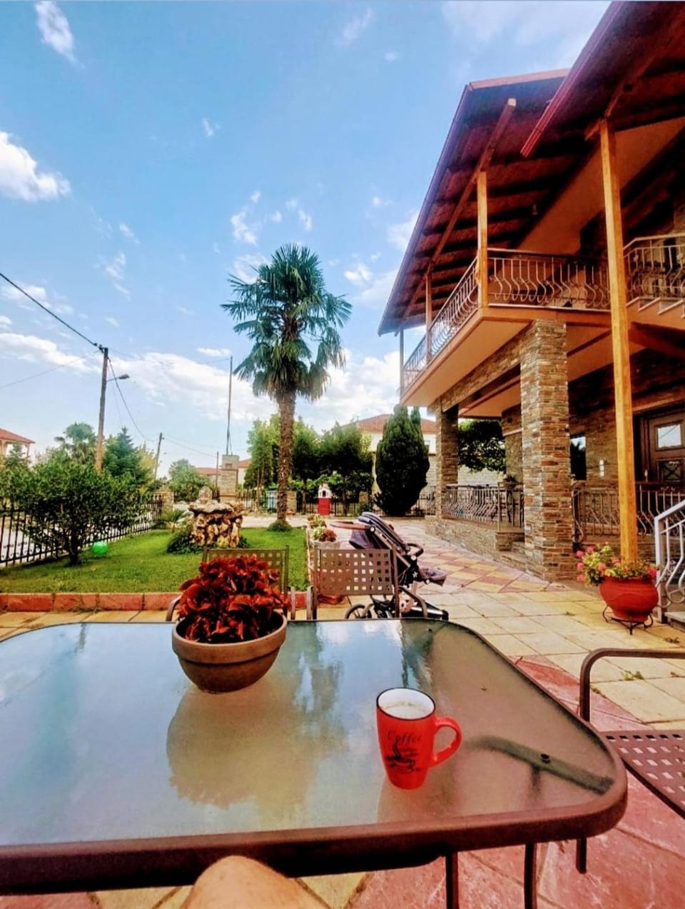 Property building, Patio, Garden