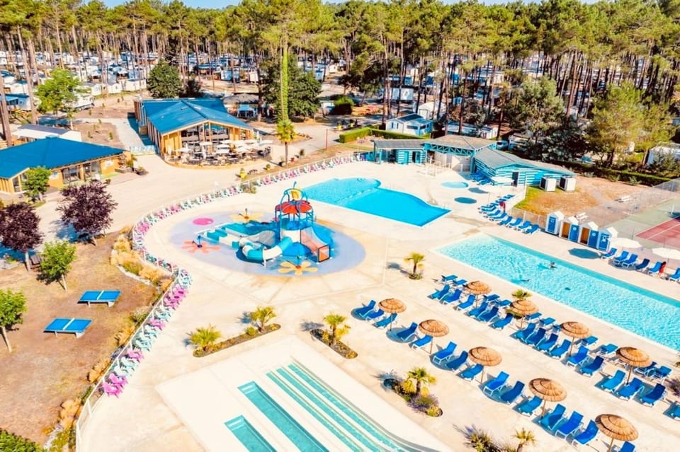 Bird's eye view, Aqua park, Pool view