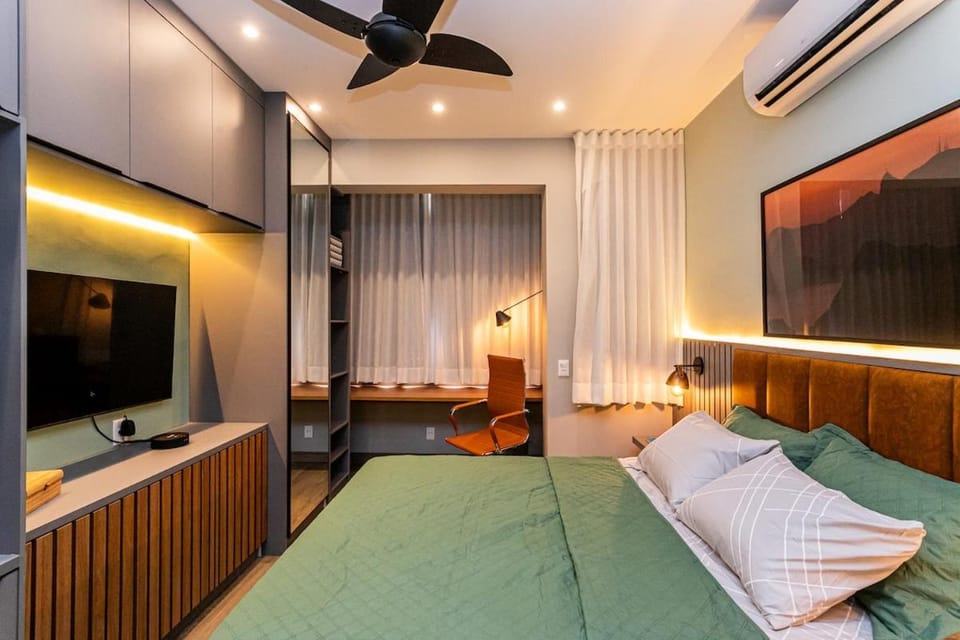 Studio Copa: amplo e confortável, a 3 min da praia Apartment in Rio de Janeiro
