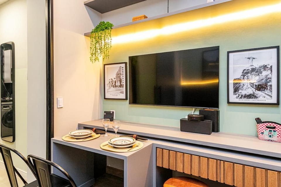 Studio Copa: amplo e confortável, a 3 min da praia Apartment in Rio de Janeiro