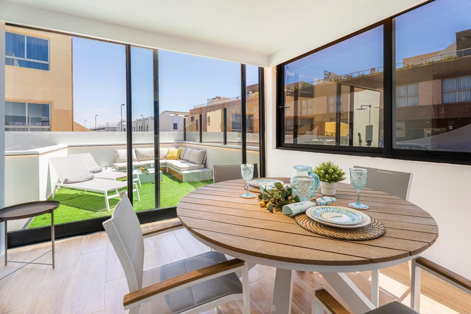 Cotillo Mar 4B Terrace & Lagoons Beach Walk Apartment in El Cotillo