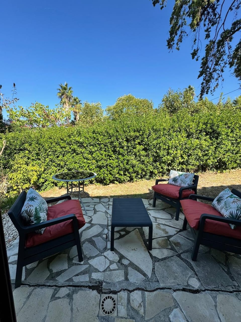 Patio, Spring, Day, Garden, Garden view