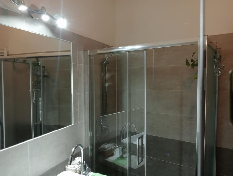 Shower, Bathroom, towels