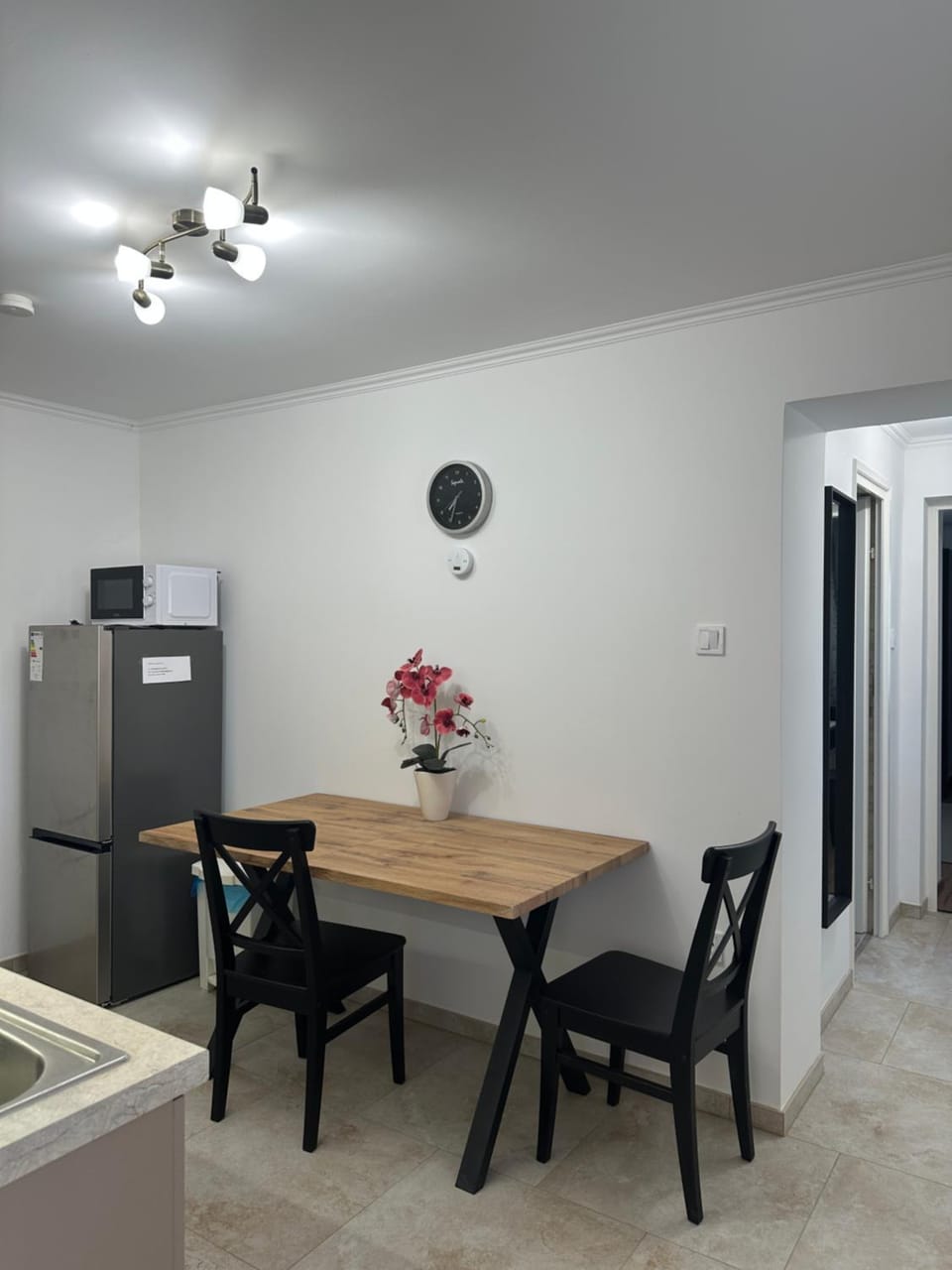 Kitchen or kitchenette, Dining area, oven