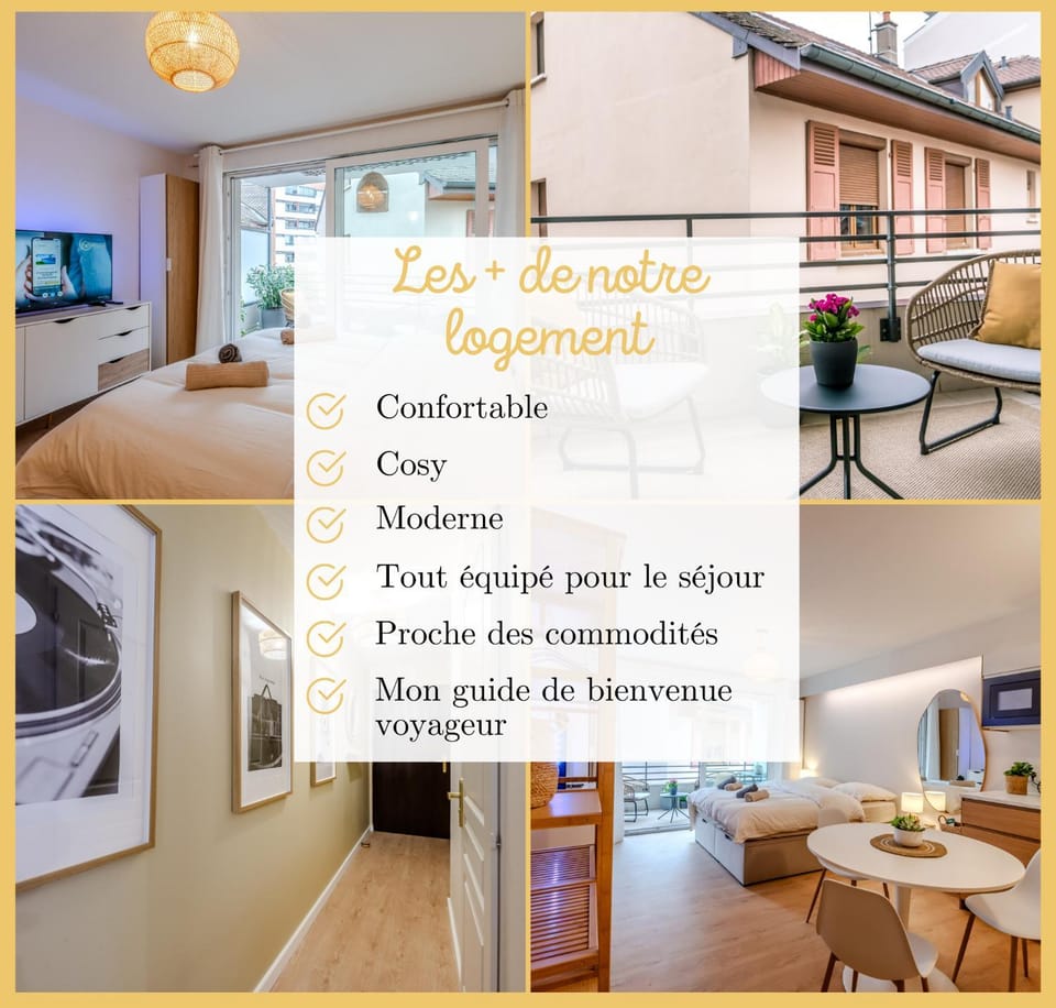 Studio Magnolia le Claudel I Thonon-les-Bains Apartment in Thonon-les-Bains