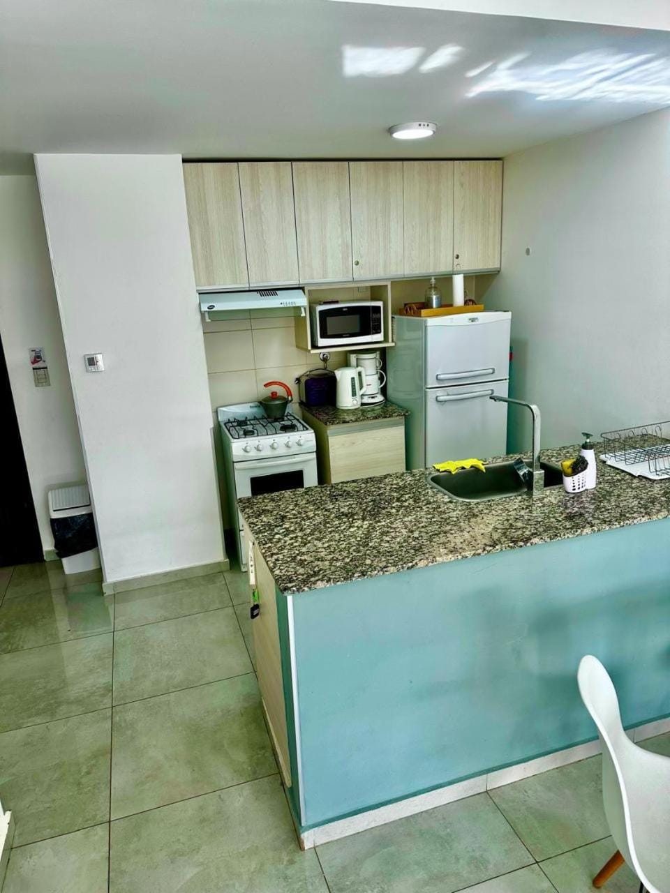 Property building, oven, stove, toaster