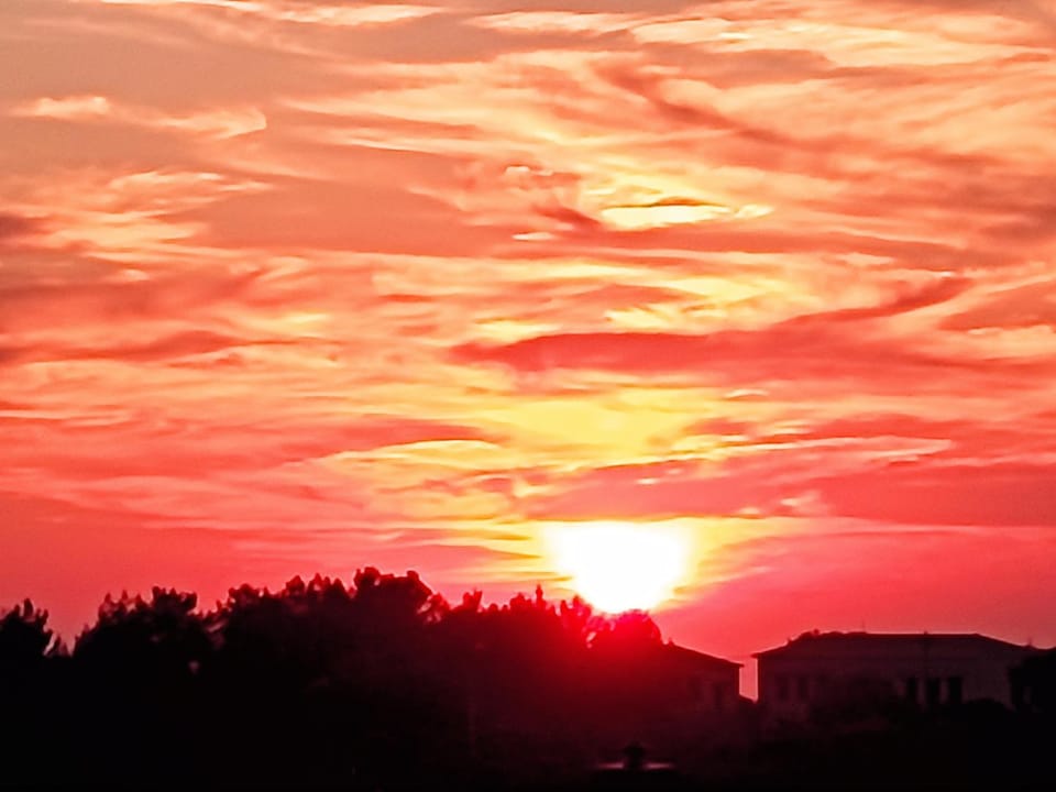 Natural landscape, Sunset