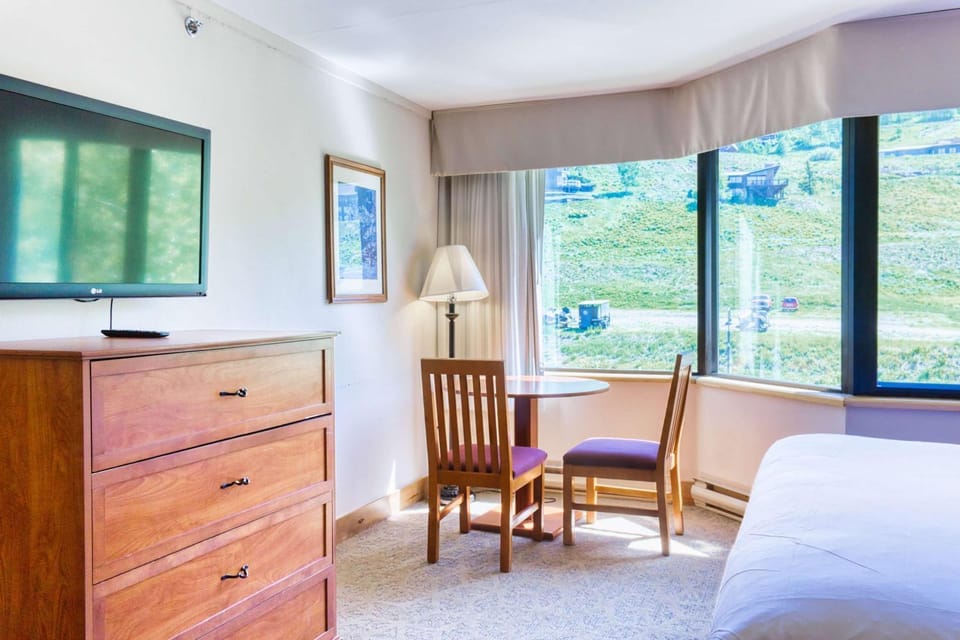 Bed, TV and multimedia, Seating area