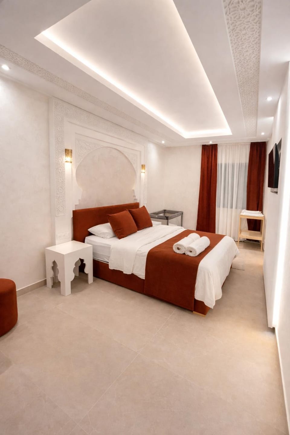 Appartement spacieux centre ville quartier dynamique Apartment in Marrakesh