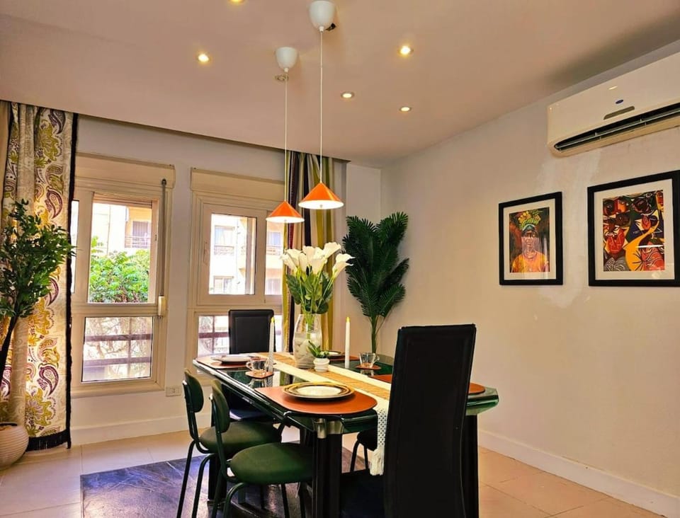 For less, modern 3BR surrounded by green views Apartment in Cairo Governorate