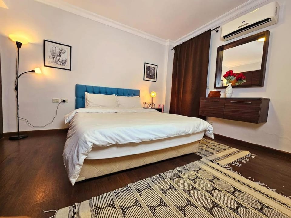 For less, modern 3BR surrounded by green views Apartment in Cairo Governorate