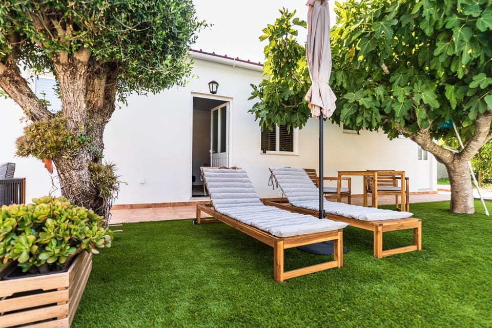 Garden, Garden view, sunbed