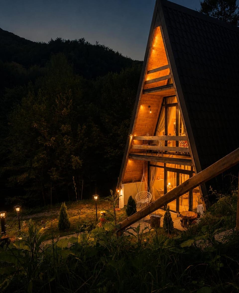 Cabana Aframe Blidari Nature lodge in Romania