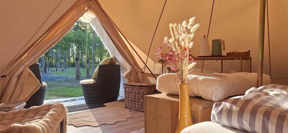 Glamping auf dem Weberhof Luxury tent in Münster