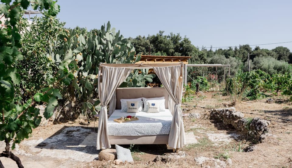 Star Sleep Dourakis Winery Chania Luxury tent in Crete