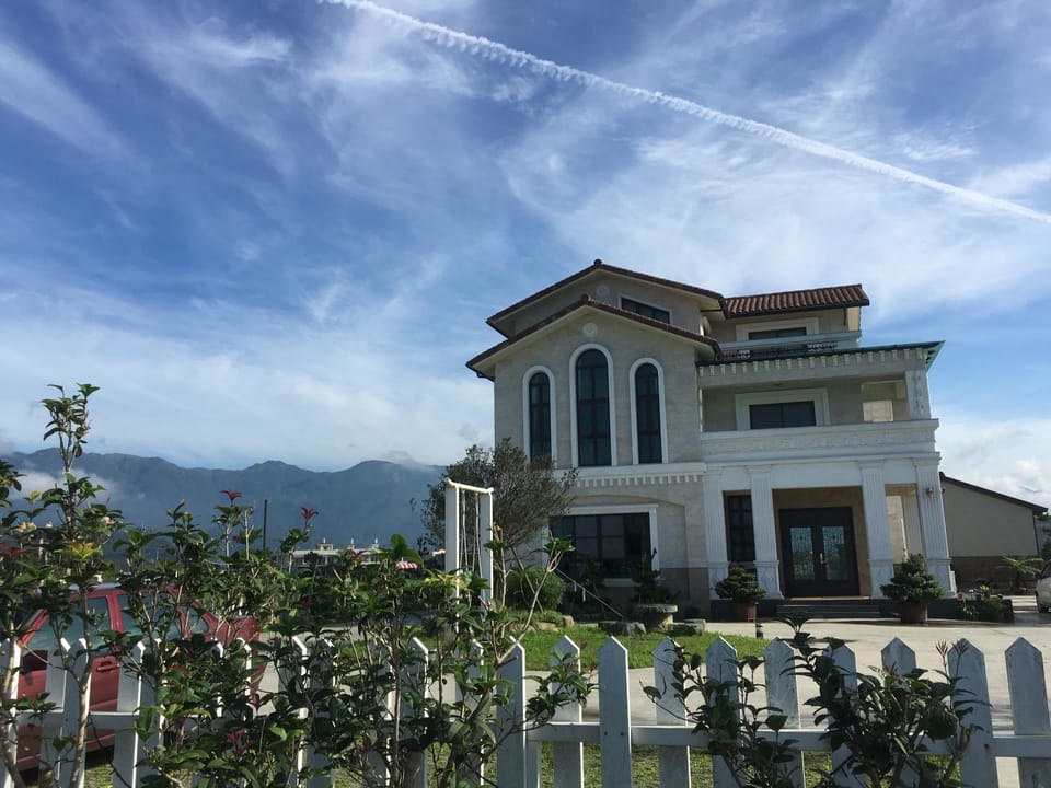 Property building, Garden view