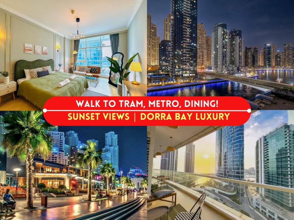 Bed, Night, Photo of the whole room, Bedroom, Text overlay, City view, Street view