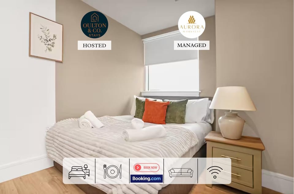 Bed, Bedroom, Text overlay