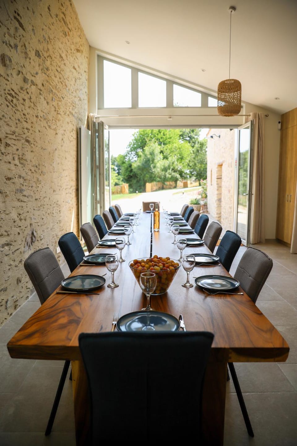 Dining area, Garden view