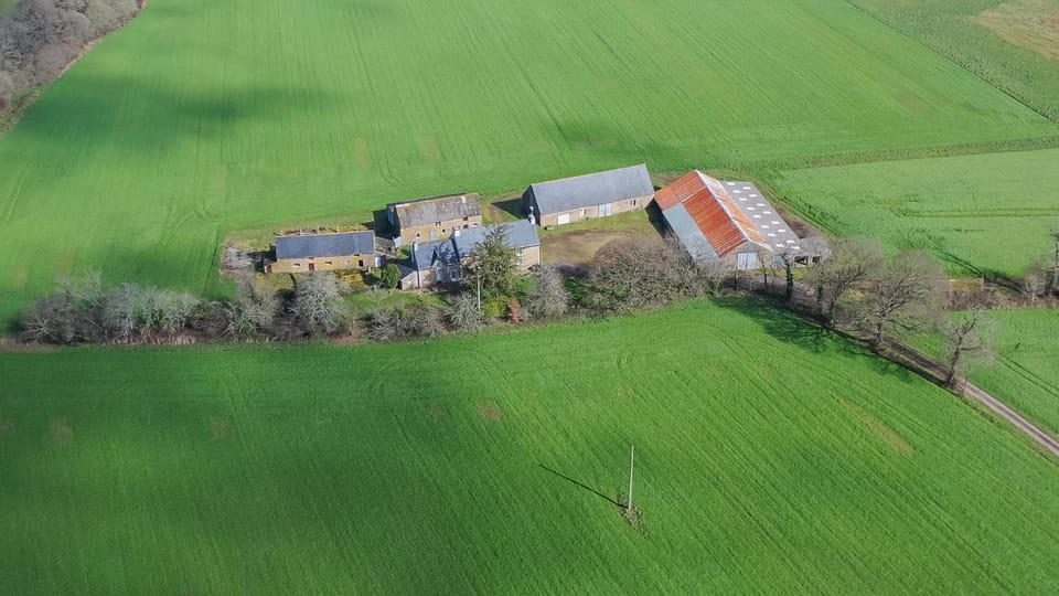 Natural landscape, Bird's eye view