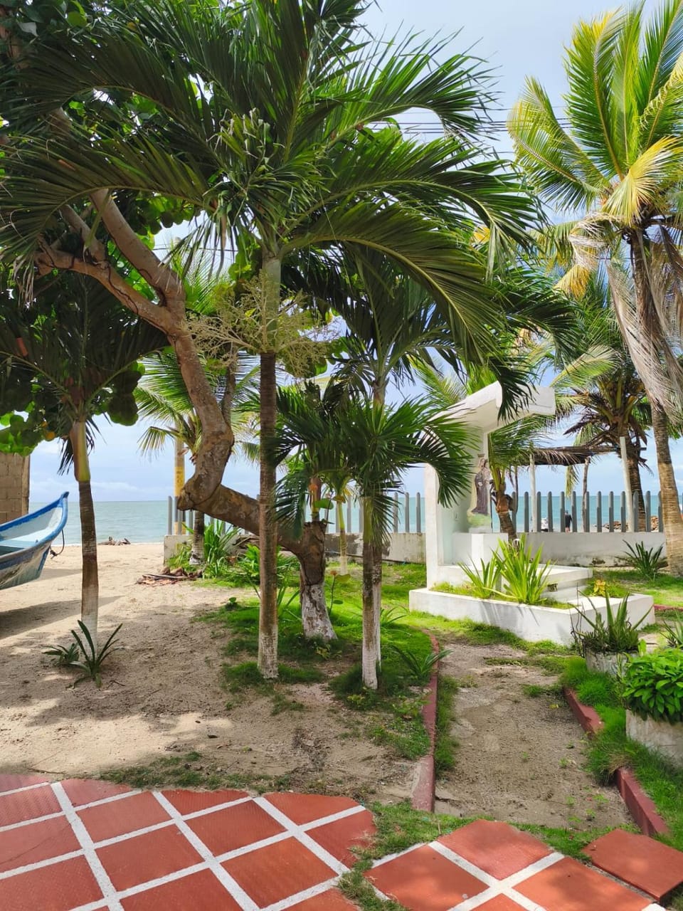 Natural landscape, Garden, Sea view