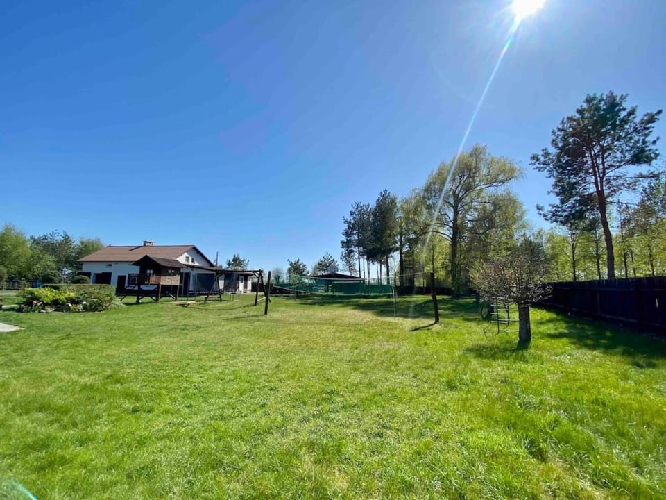Domek w ogrodzie przy lesie i jeziorze GiNTEROWO House in Pomeranian Voivodeship