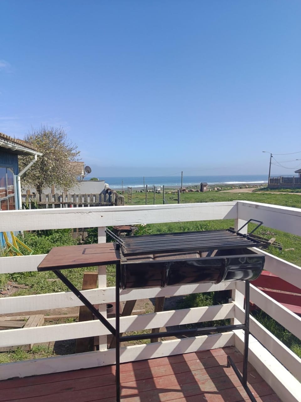 Day, Natural landscape, View (from property/room), Balcony/Terrace, Sea view, stove