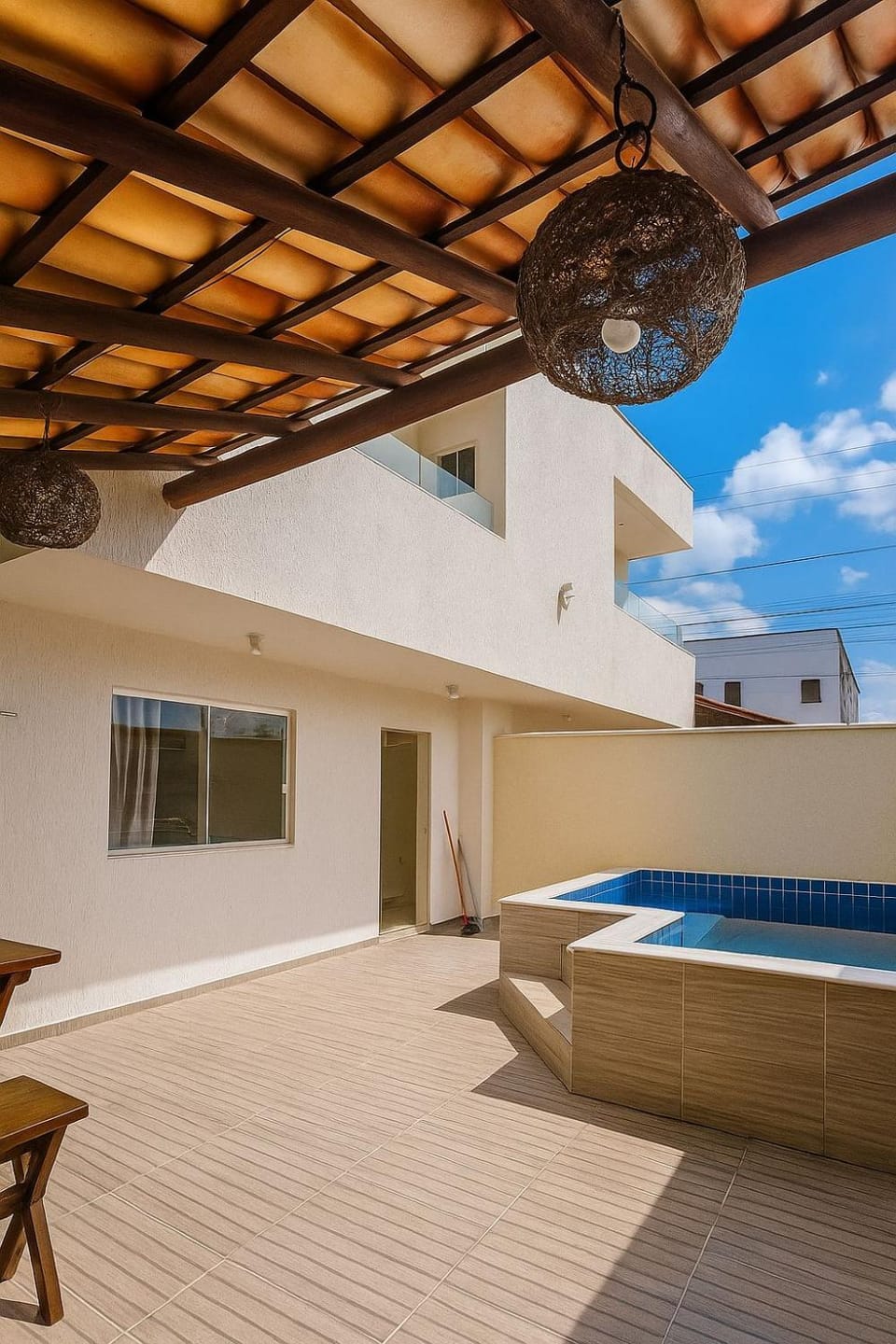 Patio, sunbed