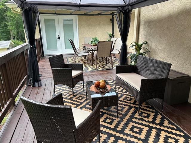 Patio, View (from property/room), Balcony/Terrace, Seating area, Dining area