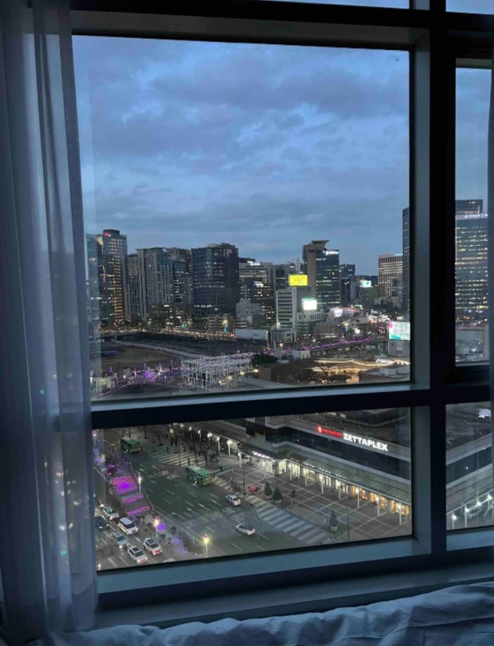 Night, City view