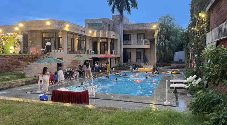 Garden, Swimming pool