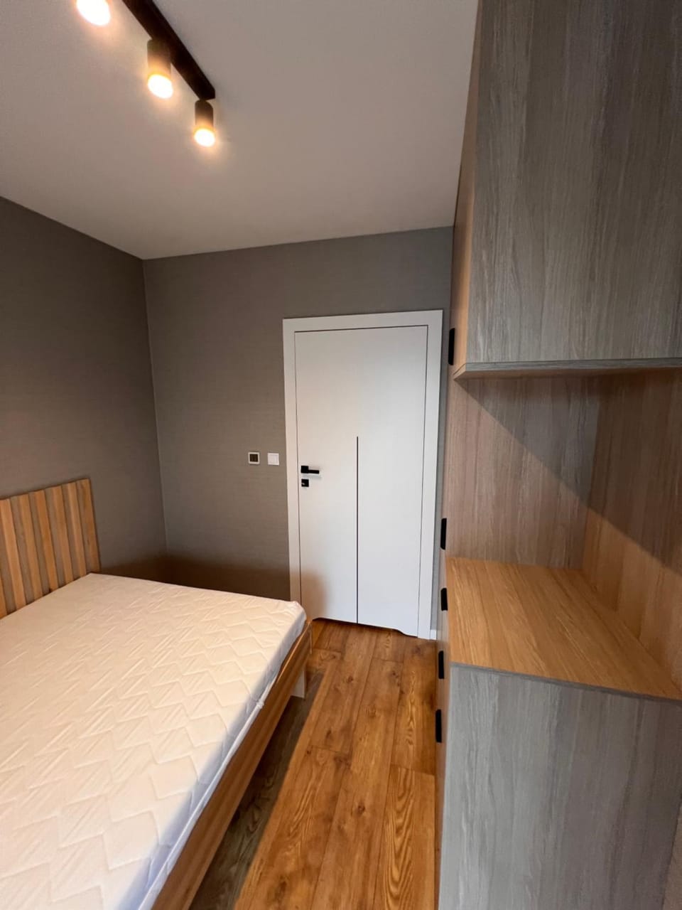 Bed, Photo of the whole room, Bedroom, wardrobe
