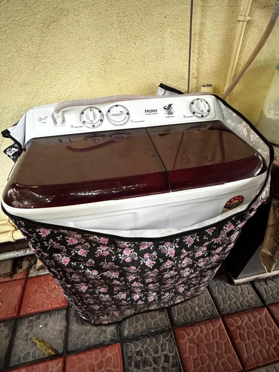 Property building, washing machine