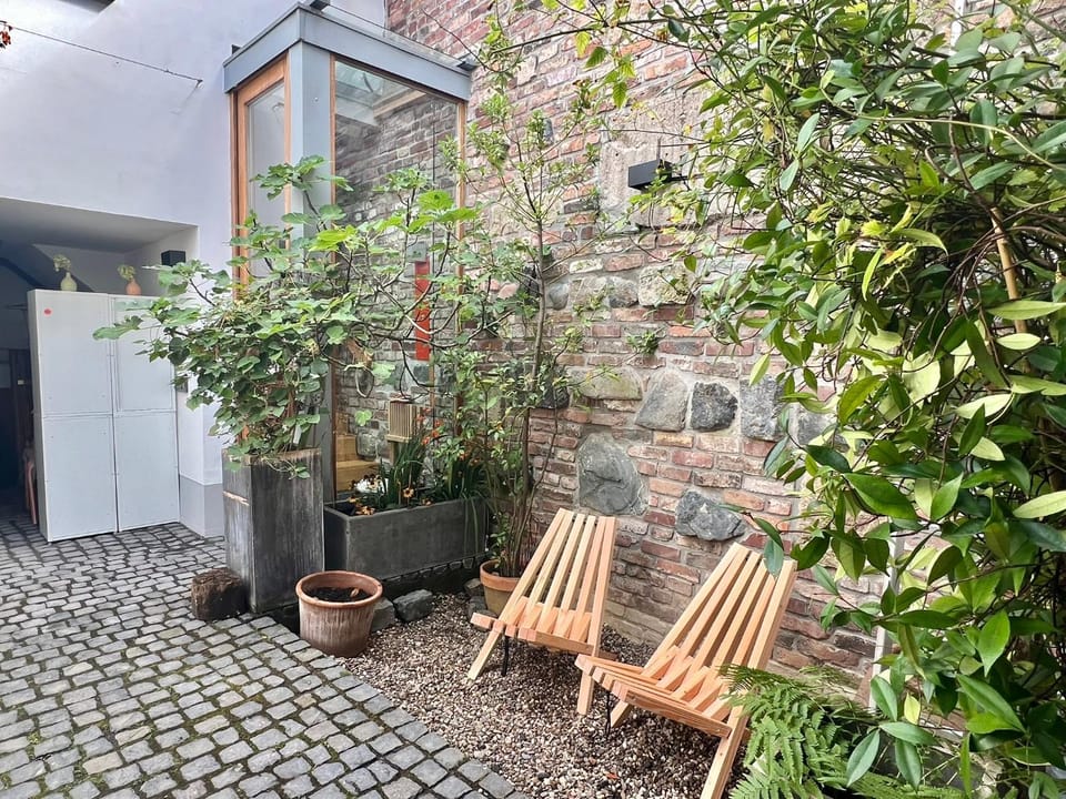 Property building, Patio, Spring, Day, Garden, Garden view