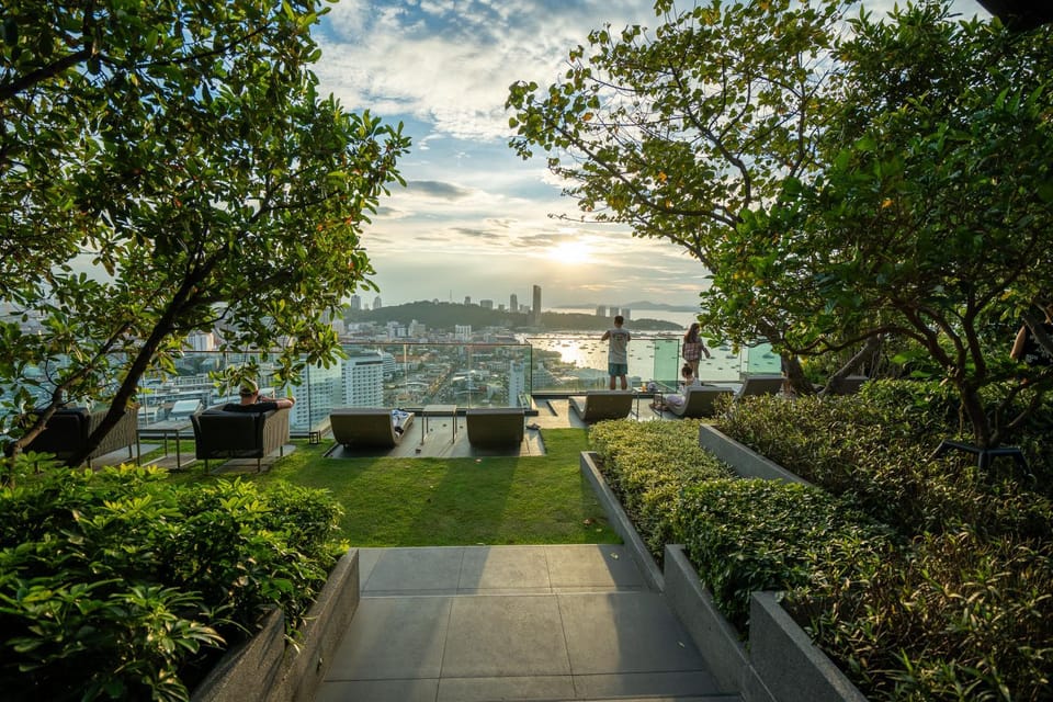 Natural landscape, Garden view, Sea view