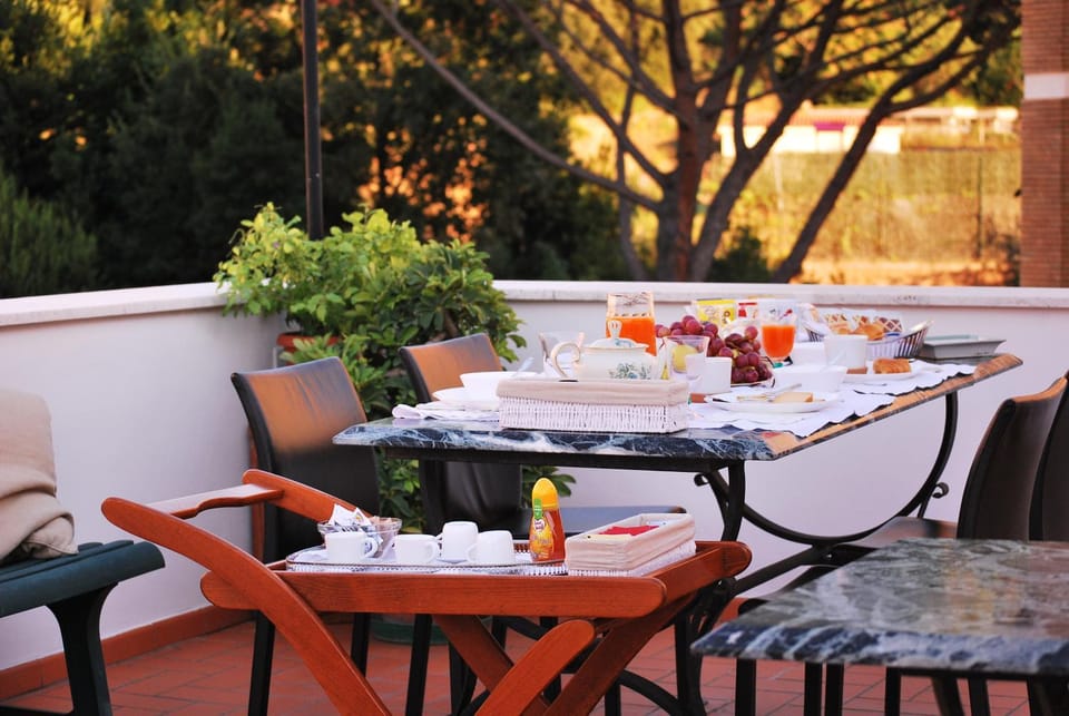 Patio, Balcony/Terrace, Balcony/Terrace, Garden view, Italian breakfast