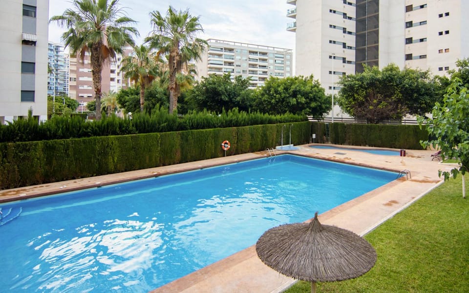 Property building, Off site, Day, Garden, Swimming pool