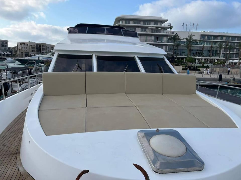 Haya Yacht Docked boat in Egypt