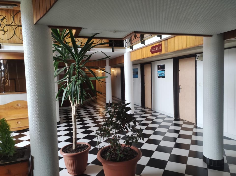 Property building, elevator
