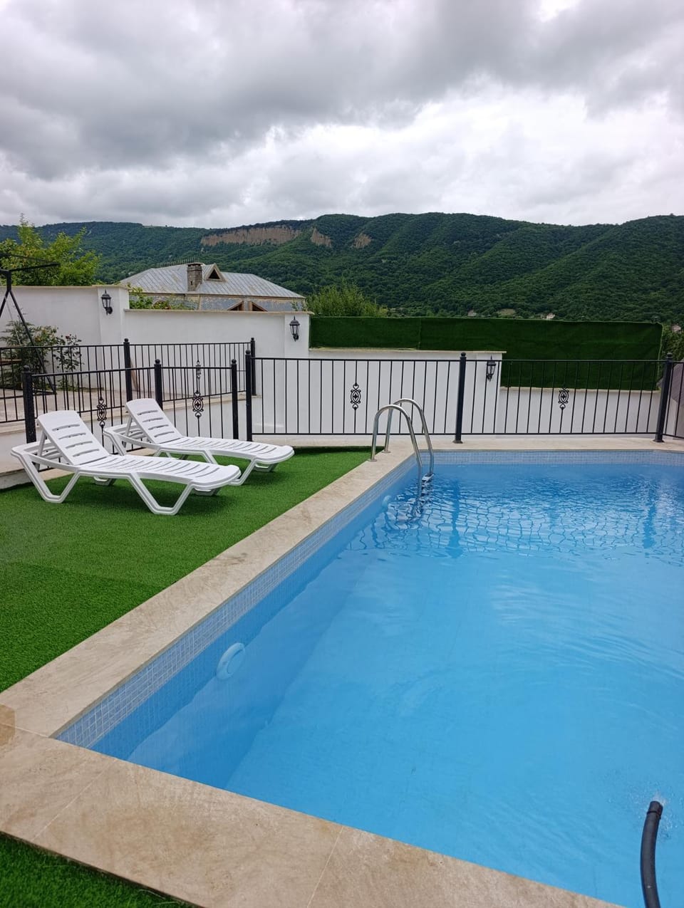 Blue Villa House in Azerbaijan