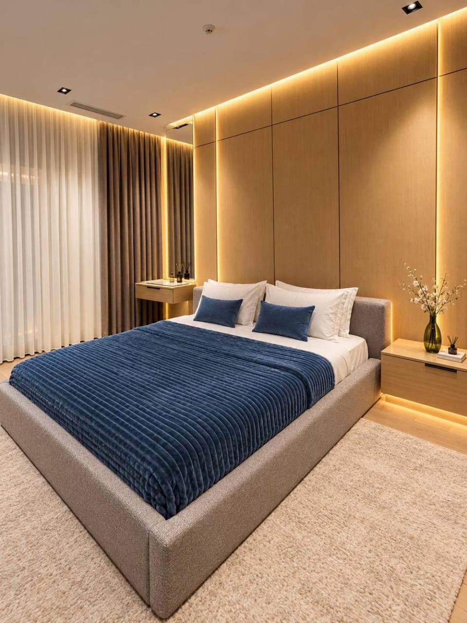 Bed, Bedroom