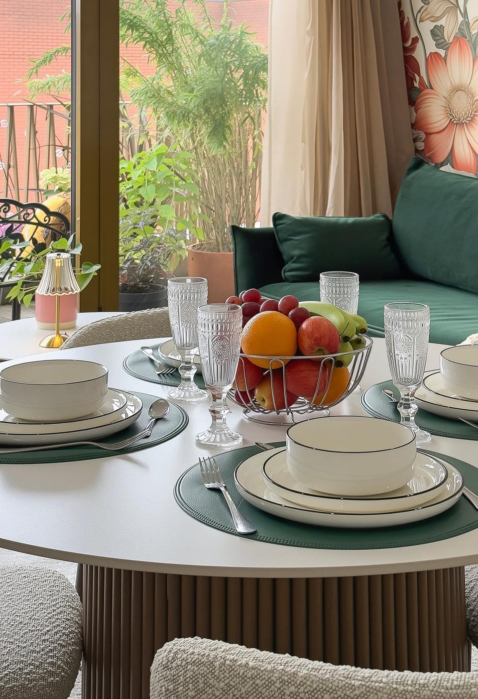 Dining area, Food