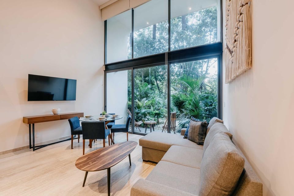 Boho Jungle Loft - Mistiq Temple 2 1BR with Tulum Vibes Apartment in State of Quintana Roo