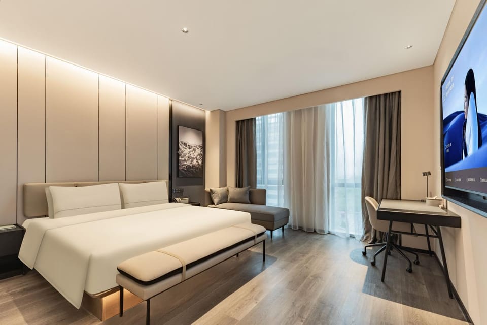 Bed, TV and multimedia