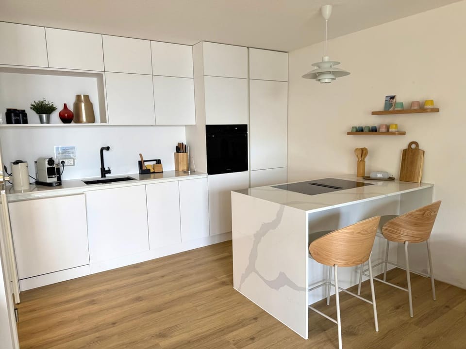 Kitchen or kitchenette, stove, stove, kitchen